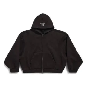 Unity Sports Icon Boxy Zip-up Hettegensere Large Fit «Black» 787354TQVD59034
