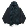 Unity Sports Icon-skjerf, hettegenser med full glidelås, oversized «Dark Blue» 794747TQVM24021