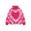 Valentinsdag Tie-Dye-hettegenser med vid passform «Rød» 675003TLVI86802