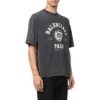 Varsity Logo T-skjorte med korte ermer «Washed Black» 612966TMV981000