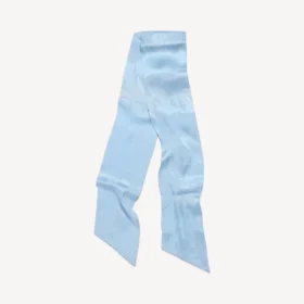 Vasket crayon-skjerf for kvinner i babyblått