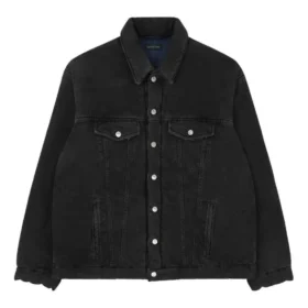 Vattert japansk Denim-jakke «Black» 681689TIWA21440