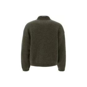 Vendbar fleecejakke med glidelås «Green» 625931T15712863