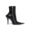 Witch 110 mm støvletter «Black Sheepskin» 747603WBCW01000