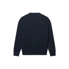 Worldwide Retail Therapy-genser med rund hals «Washed Black Yellow» 676629TLVA91361