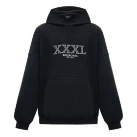 XXXL Oversized Popover-hettegenser «Black White» 713677TNVD91070