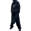 XXXL T-skjorte med lapper og hettegenser, oversized «Black» 720406TNVD91070