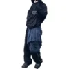 XXXL T-skjorte med lapper og hettegenser, oversized «Black» 720406TNVD91070